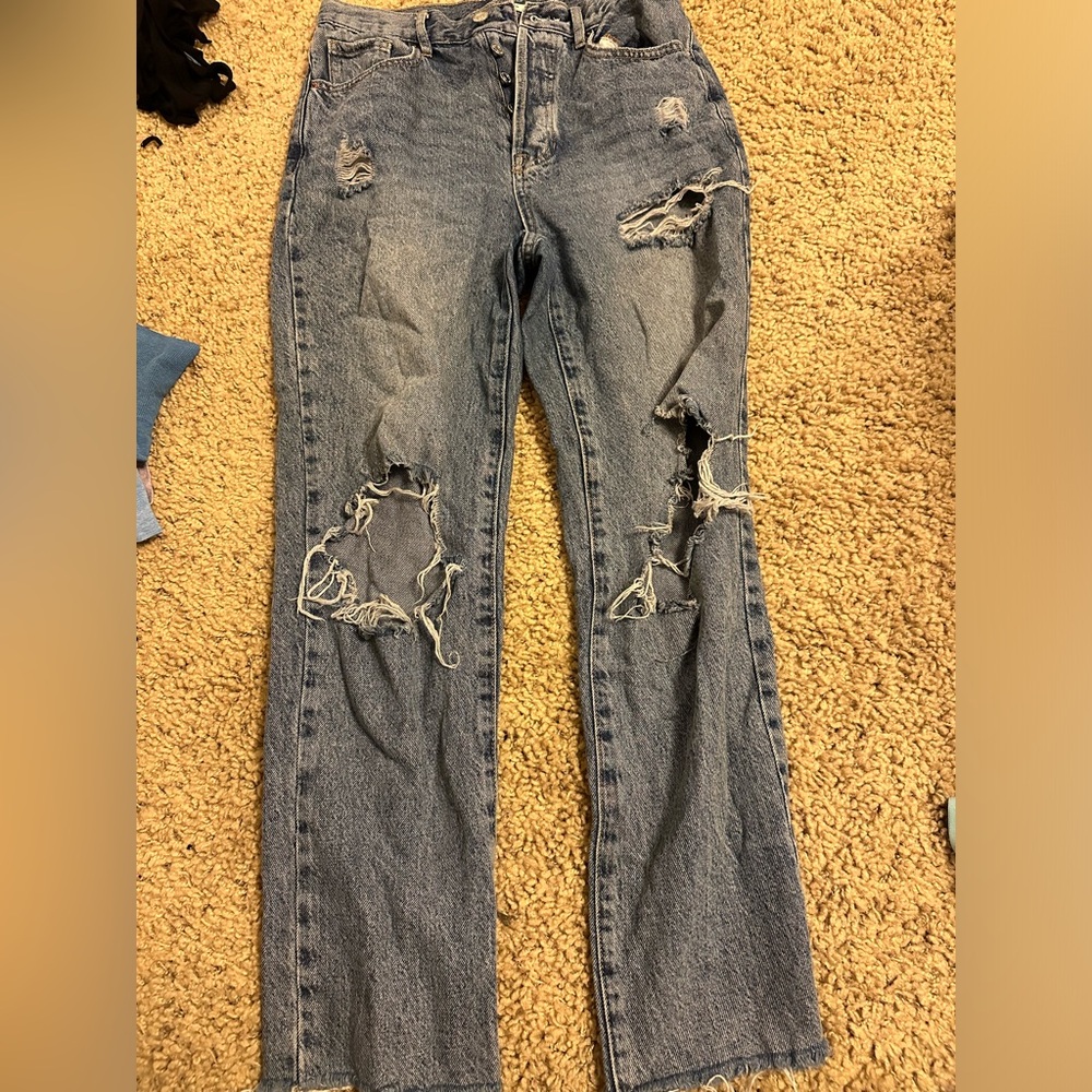 Pacsun Distressed High Waist Dad Jean Size 27
